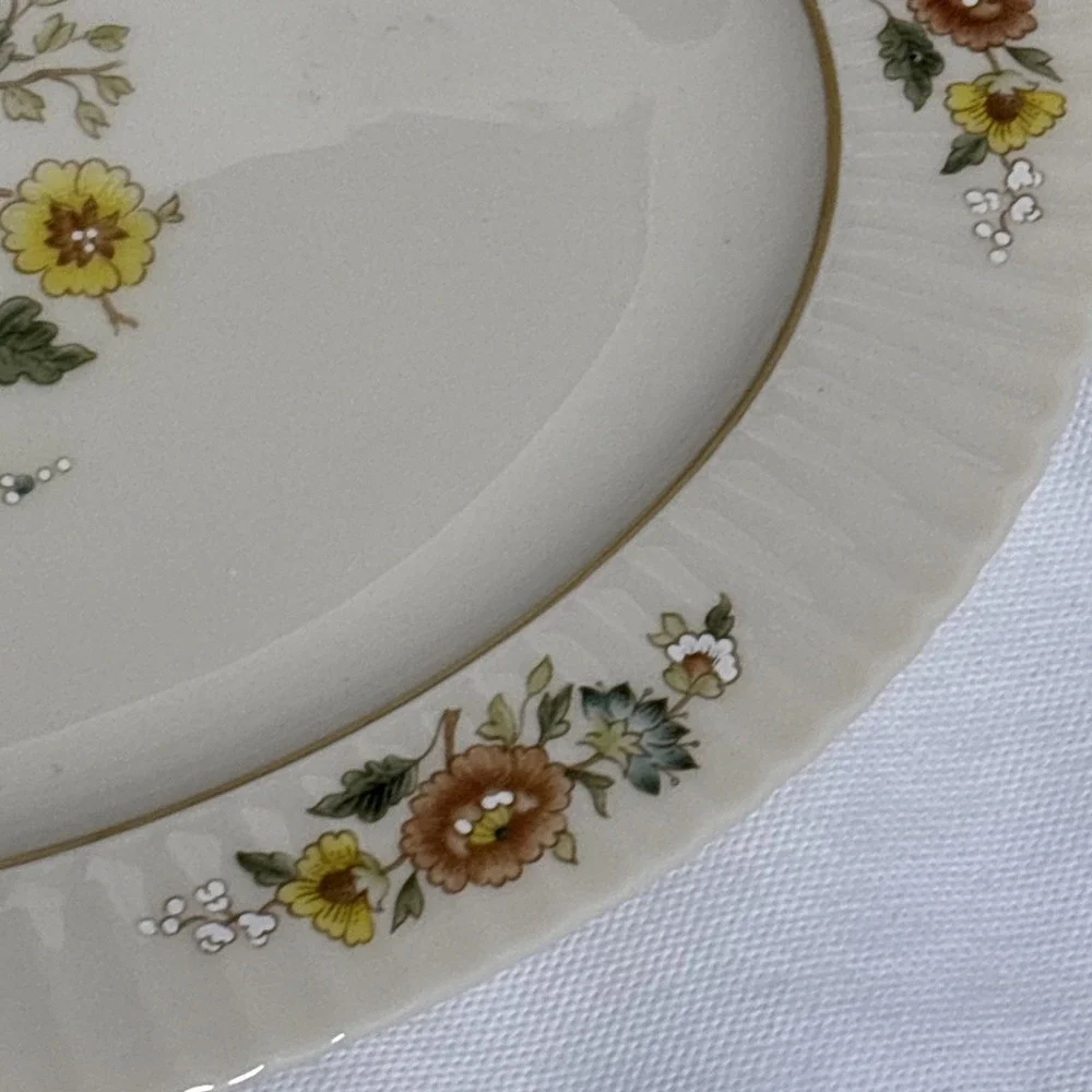 Vintage Lenox Temple Blossom Oval Serving Platter 13.5 x10